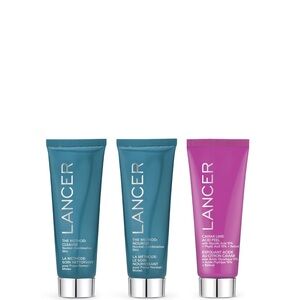 Skincare Set - Blue and Pink